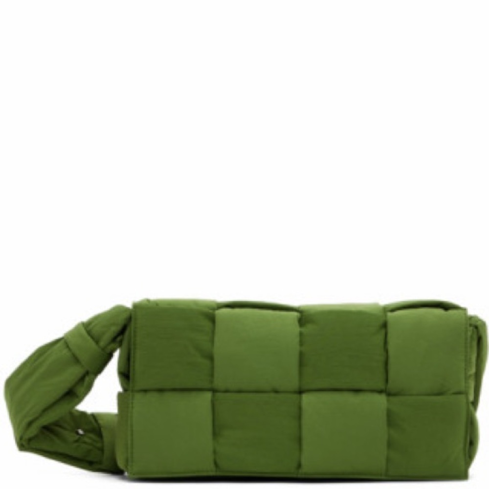 Bottega Veneta Green Messenger Bag